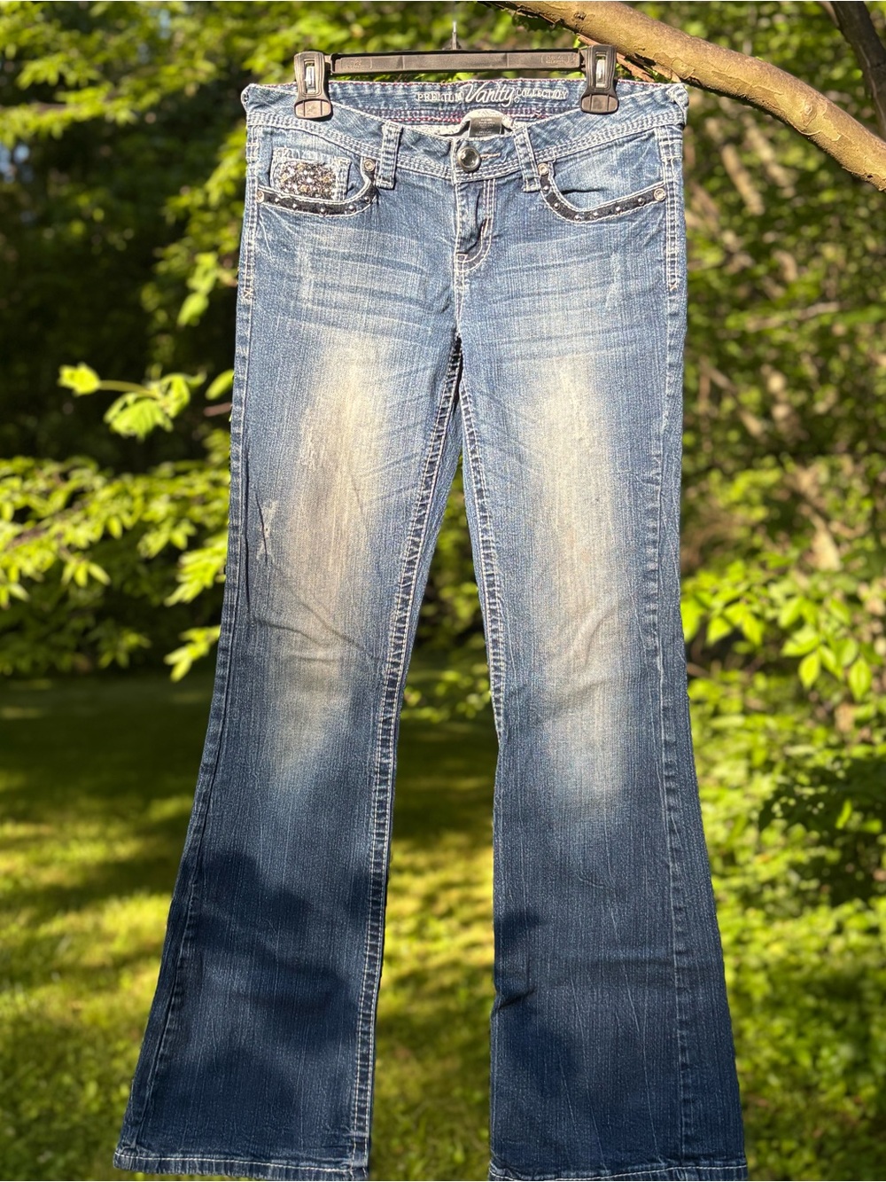 Vanity Flare Jeans in Classic Blue